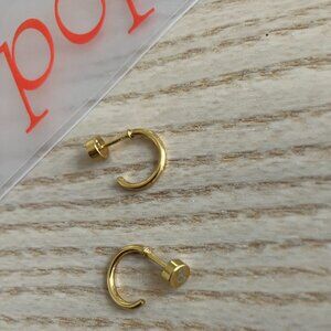 Pip Pop Huggie Hoop Pair